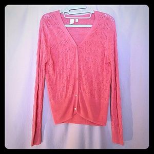 Vila cardigan, great condition, coral pink